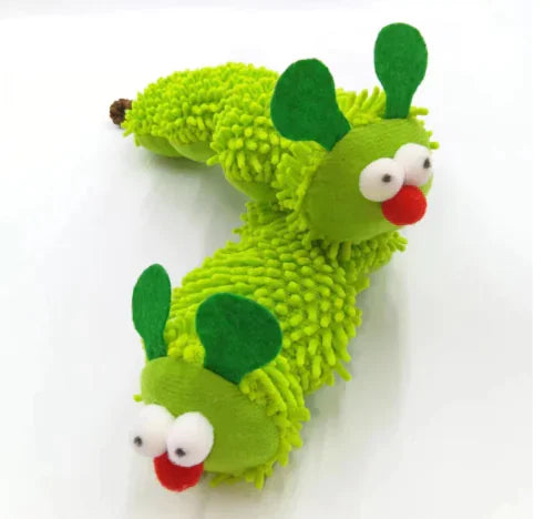 DivineFur- Cat-A-Pillar : Soft Caterpillar Catnip Toy for Cats