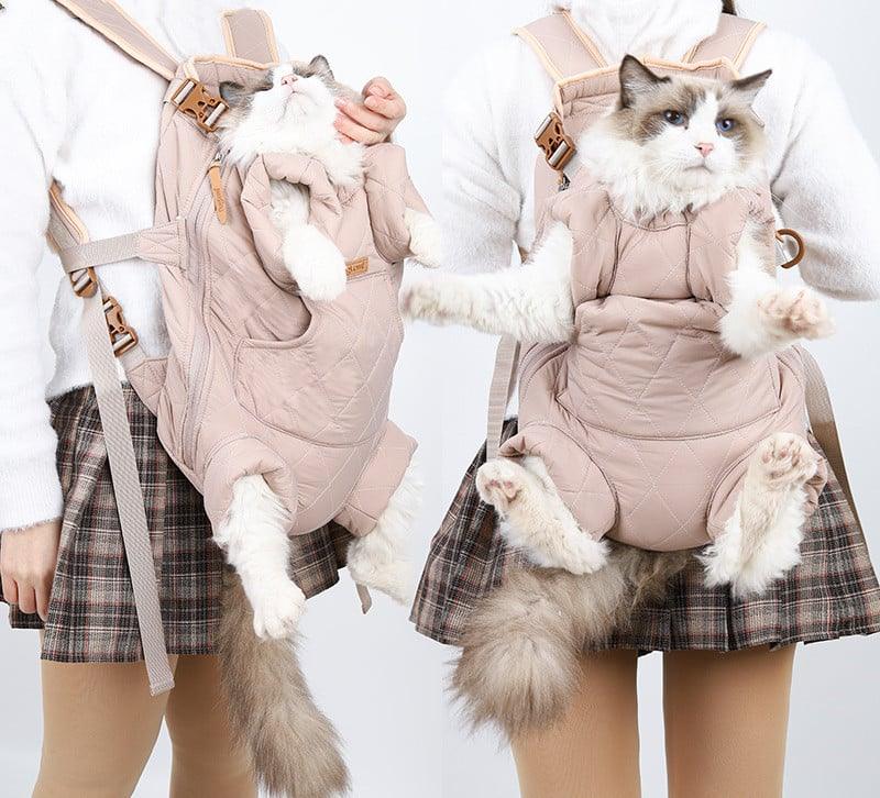 DivineFur- SnuggleStrap- Pet Carry Bag for Winter