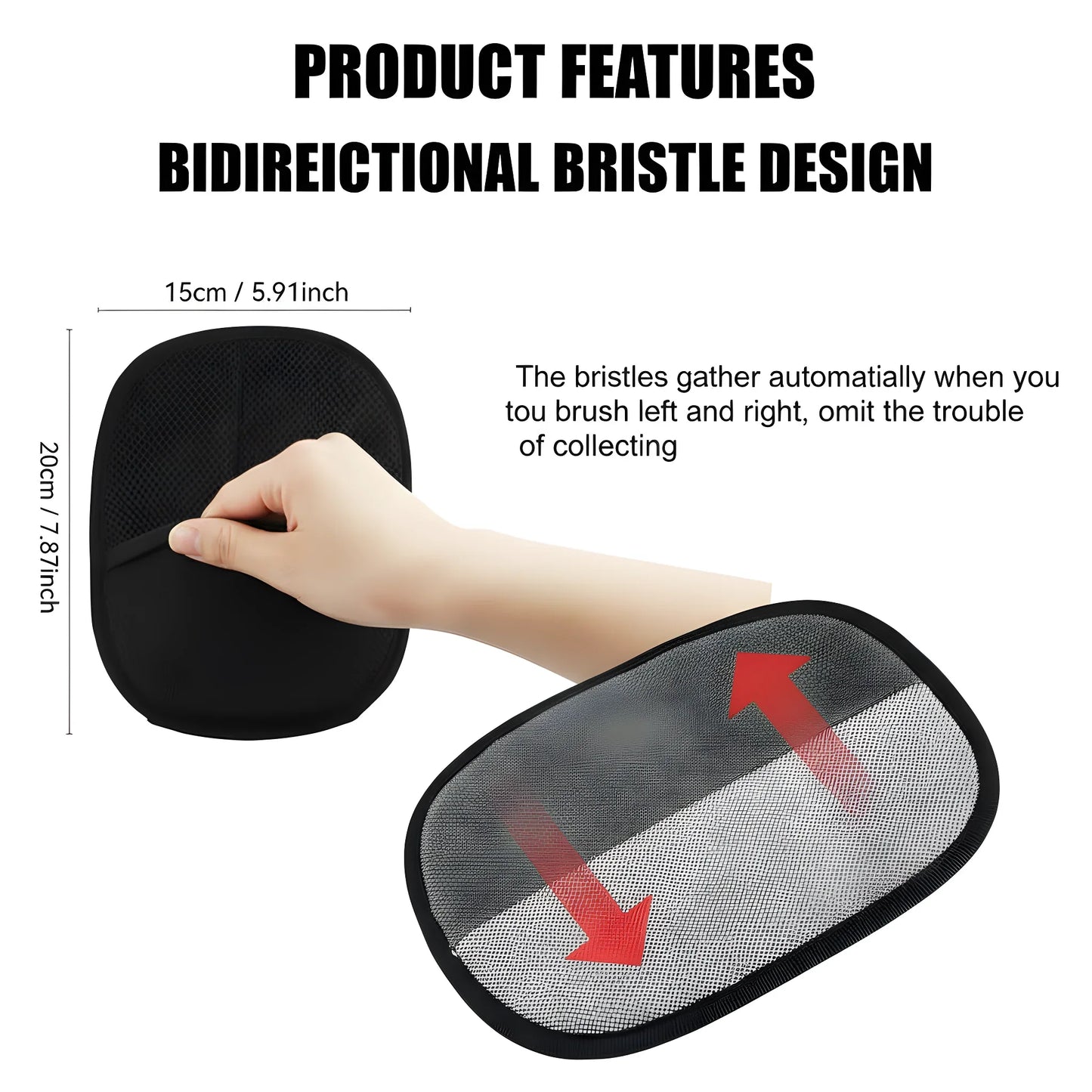 DivineFur- Premium Electrostatic Pet Hair Removal Gloves